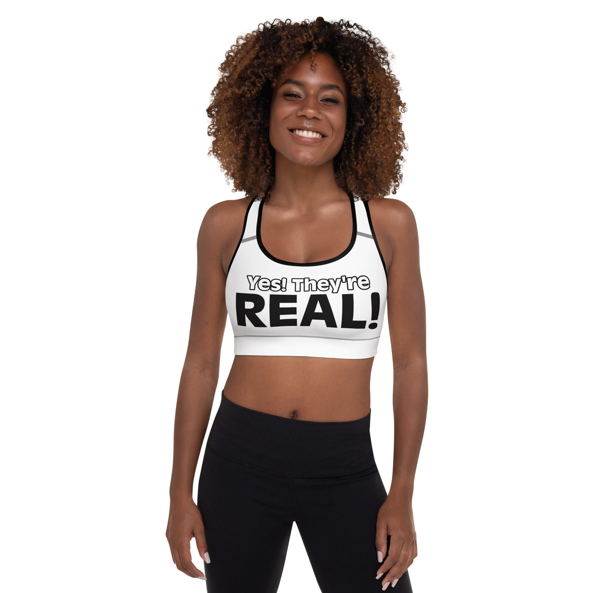 YES They're Real Sports Bra