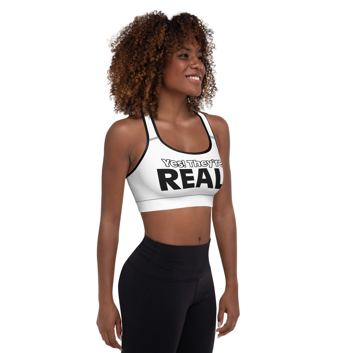 YES They're Real Sports Bra