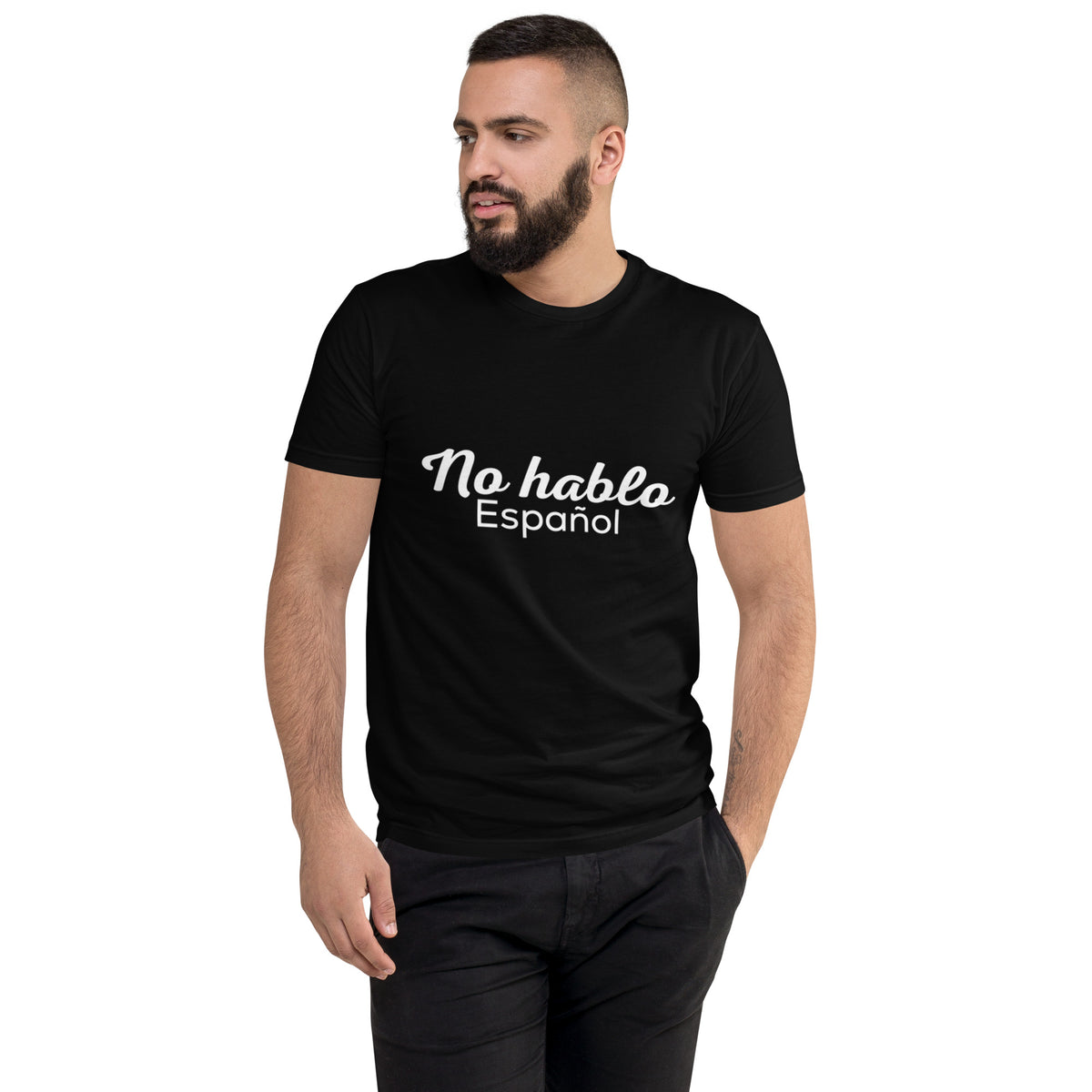 No Hablo Español Short Sleeve T-shirt
