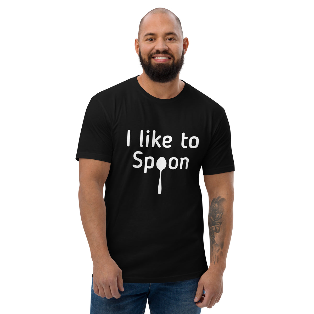 I Like To Spoon Short Sleeve T-shirt