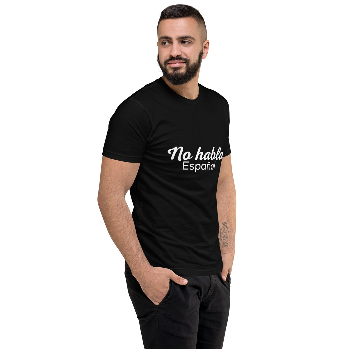 No Hablo Español Short Sleeve T-shirt
