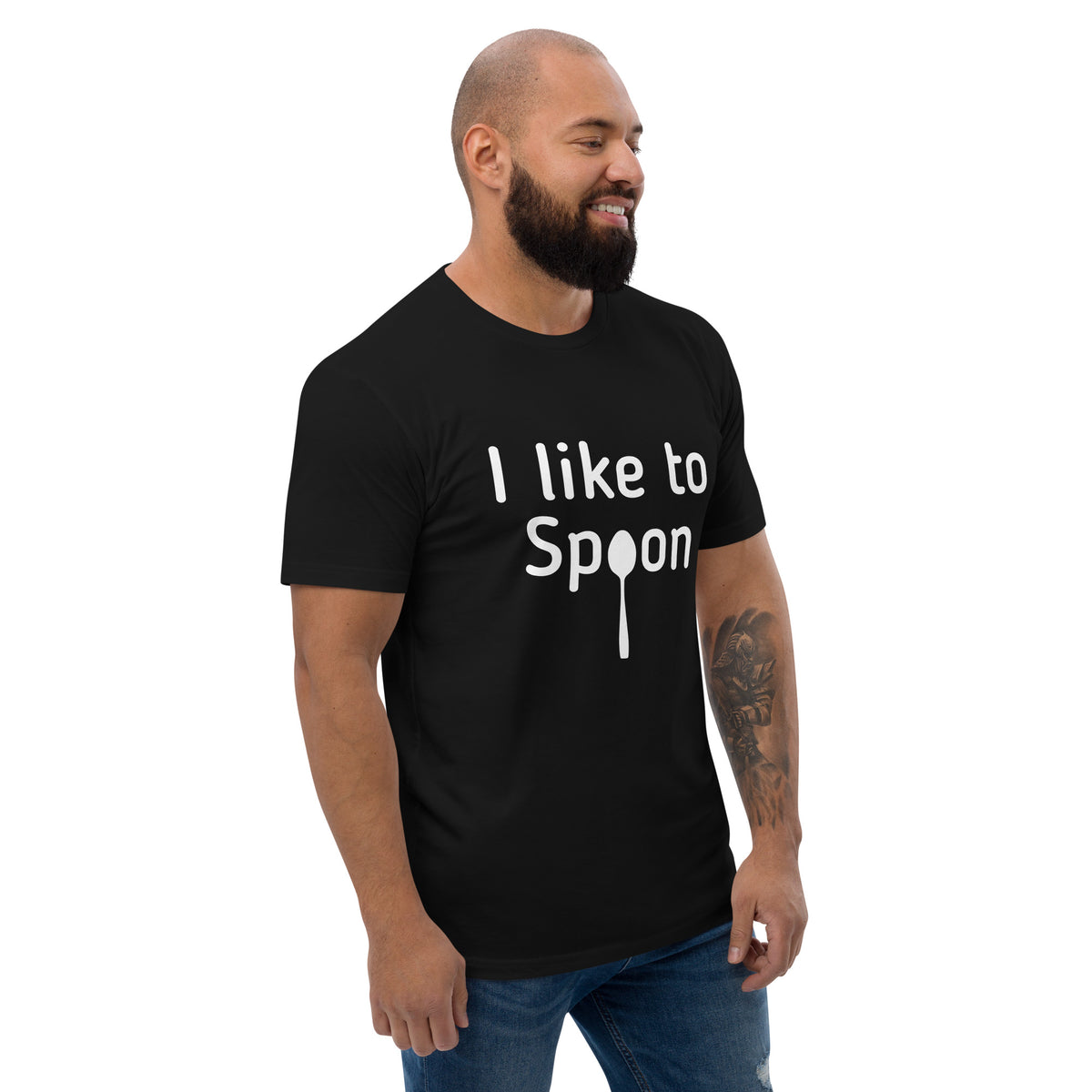 I Like To Spoon Short Sleeve T-shirt