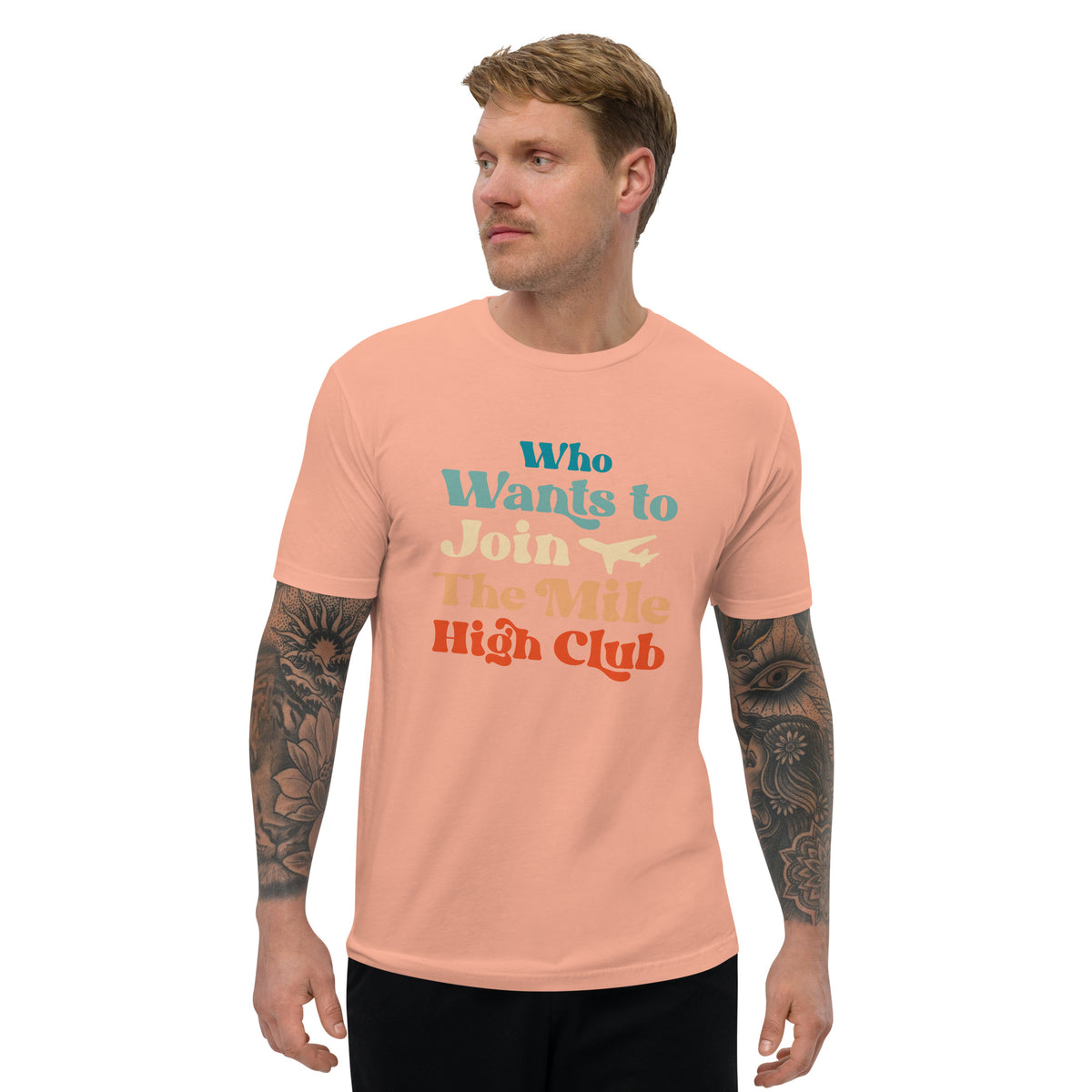 Who Wants to Join The Mile High Club? Short Sleeve T-shirt