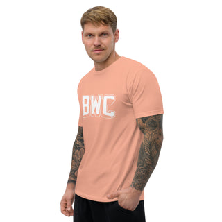 Big White C*ck Fitted Short Sleeve T-shirt