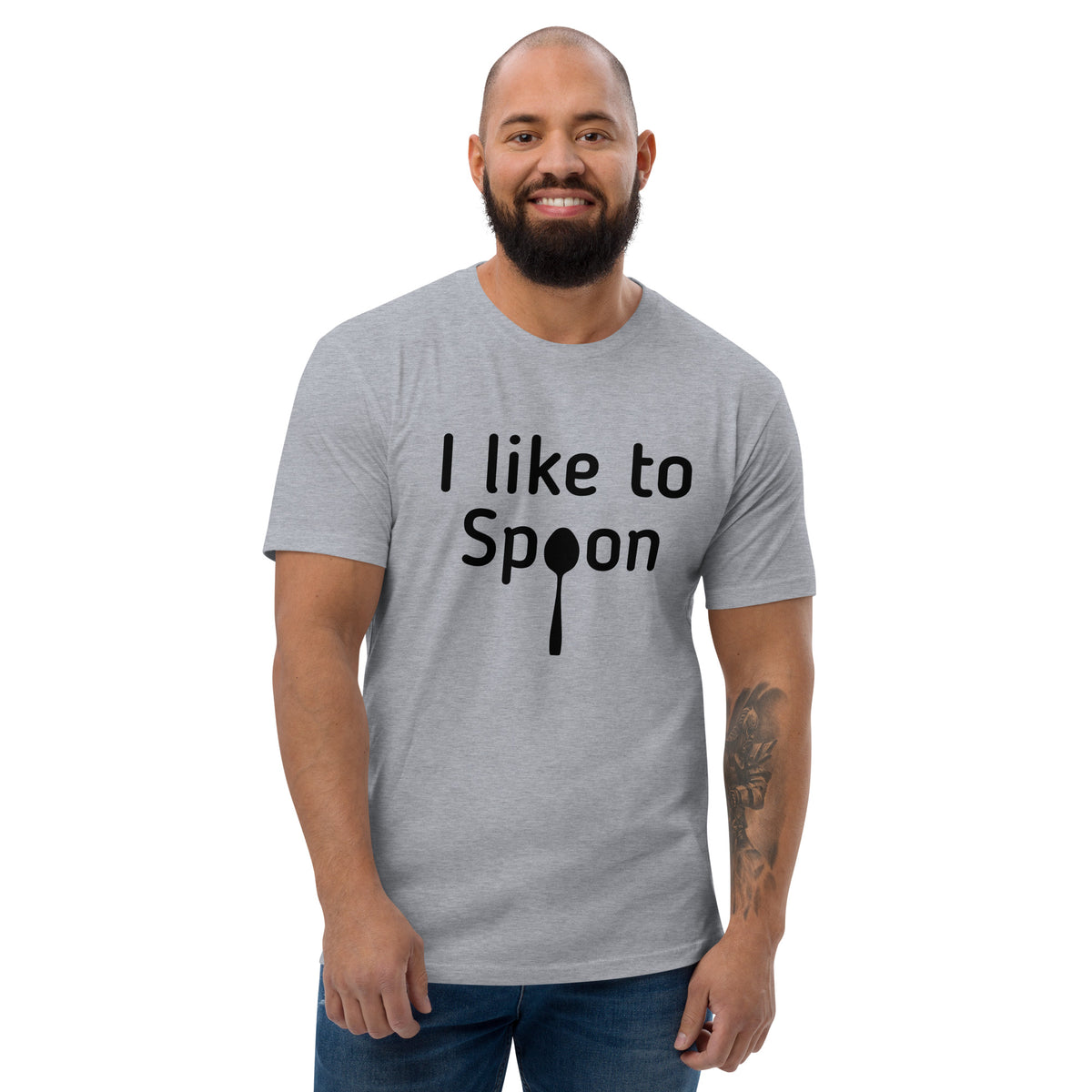 I Like To Spoon Short Sleeve T-shirt