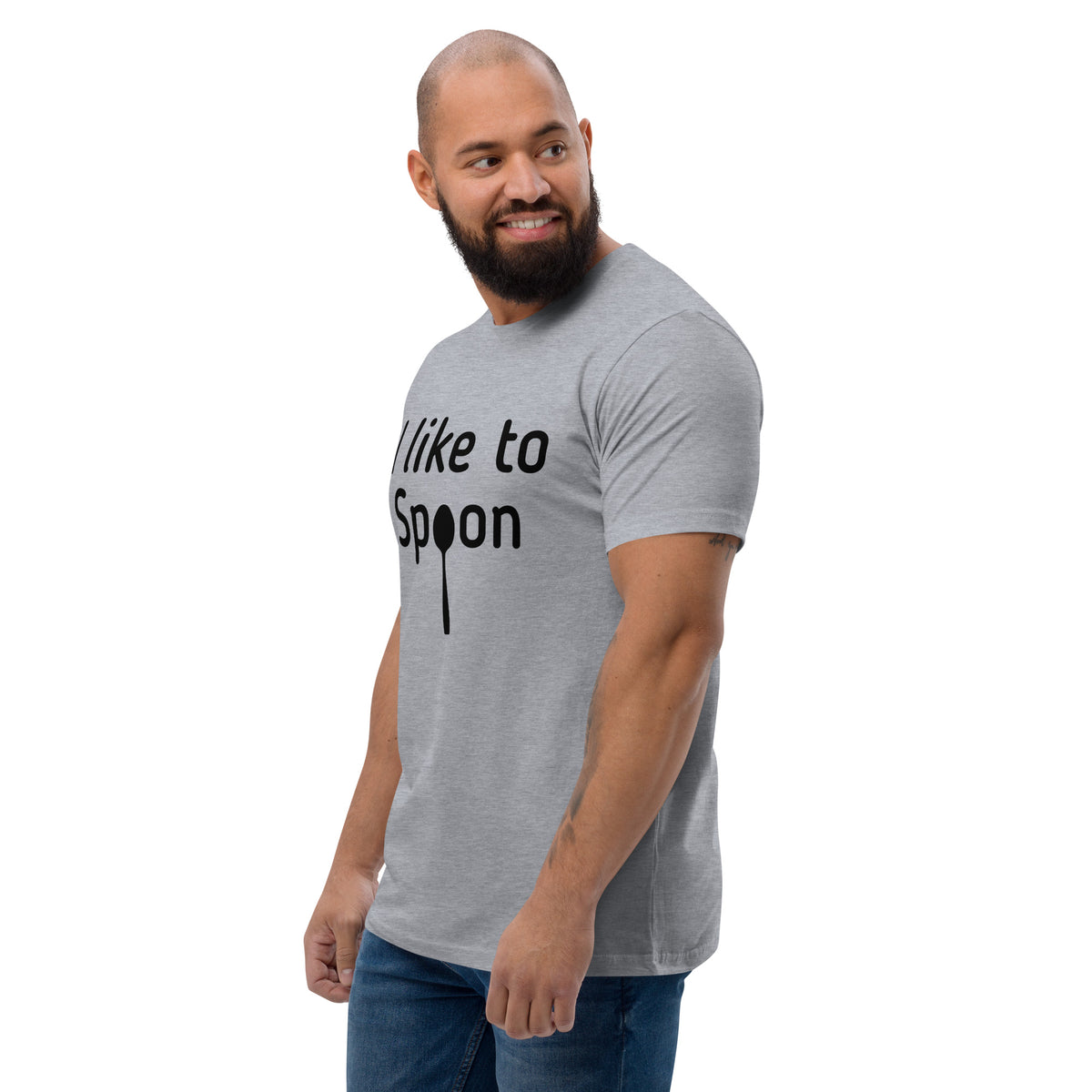 I Like To Spoon Short Sleeve T-shirt