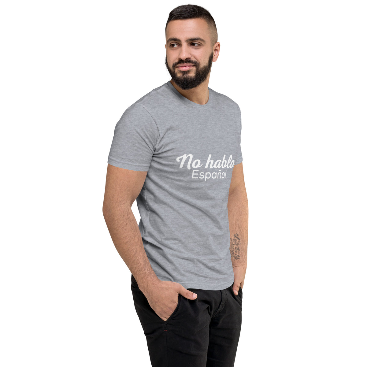 No Hablo Español Short Sleeve T-shirt