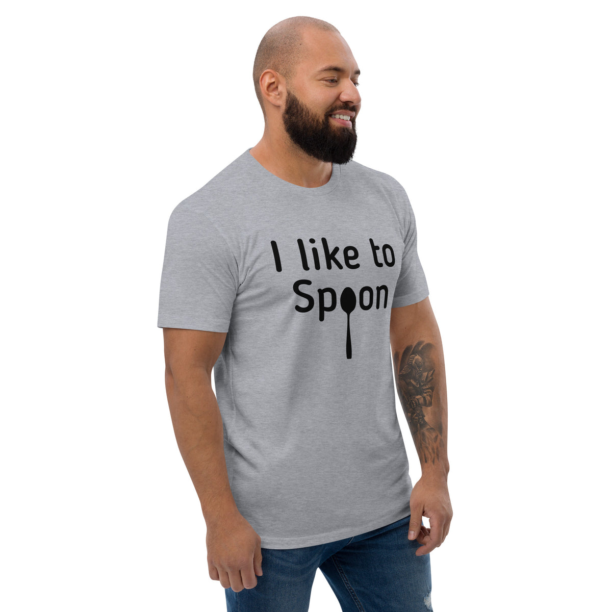 I Like To Spoon Short Sleeve T-shirt