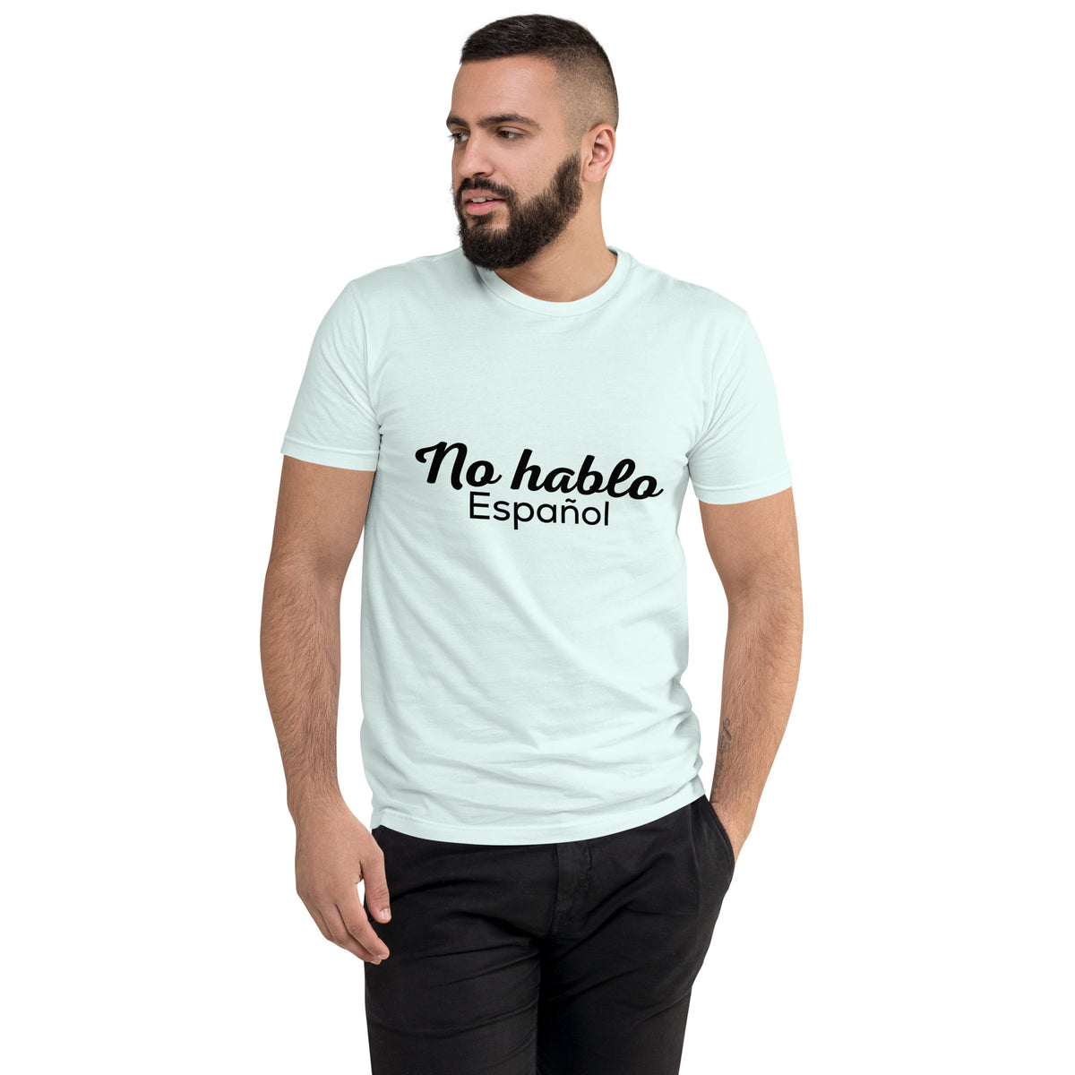 No Hablo Español Short Sleeve T-shirt