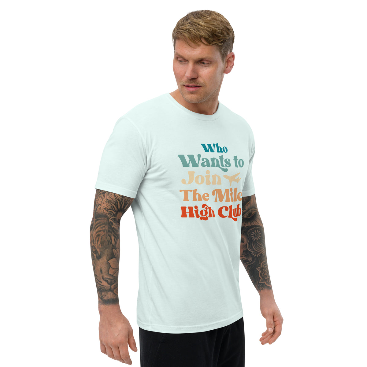 Who Wants to Join The Mile High Club? Short Sleeve T-shirt