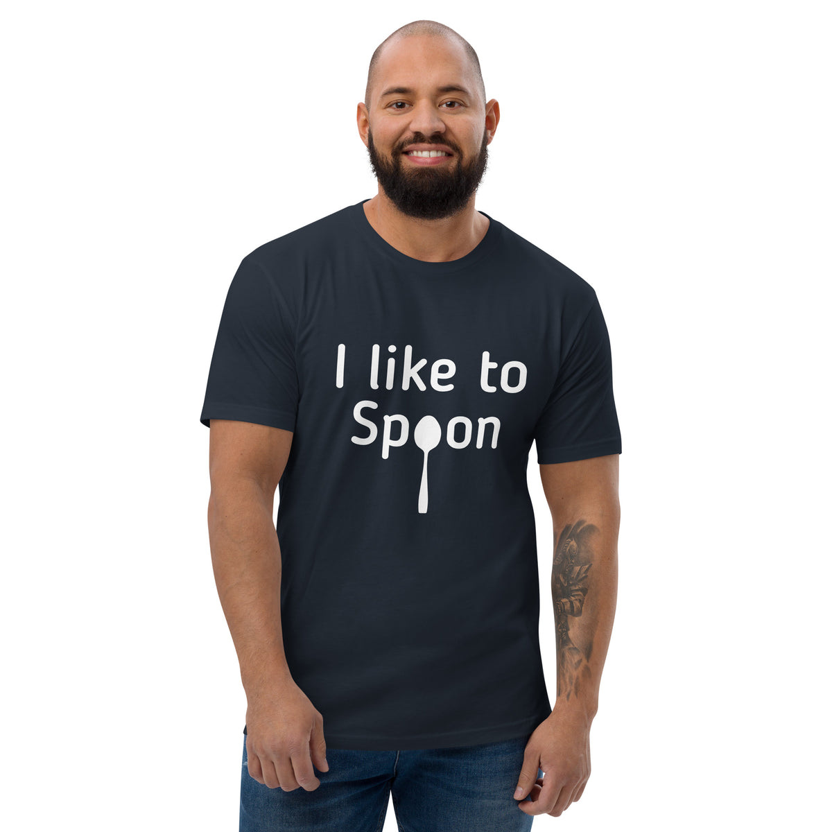 I Like To Spoon Short Sleeve T-shirt