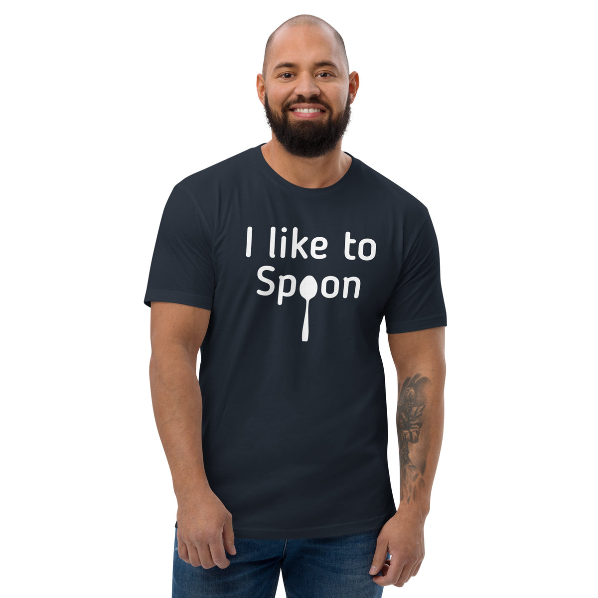 I Like To Spoon Short Sleeve T-shirt