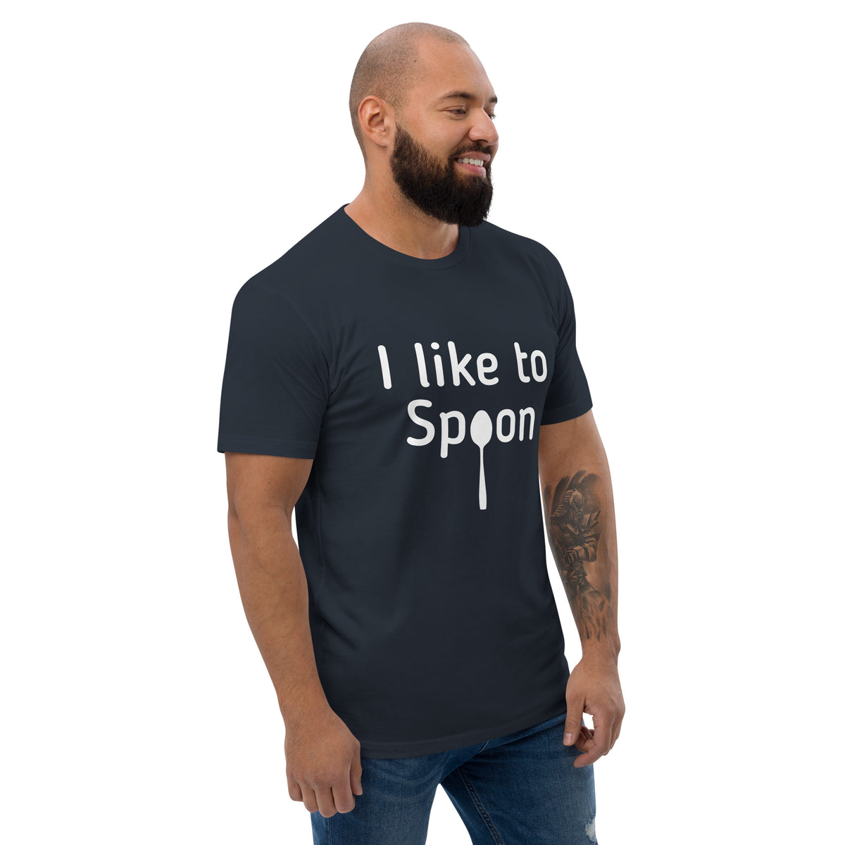 I Like To Spoon Short Sleeve T-shirt