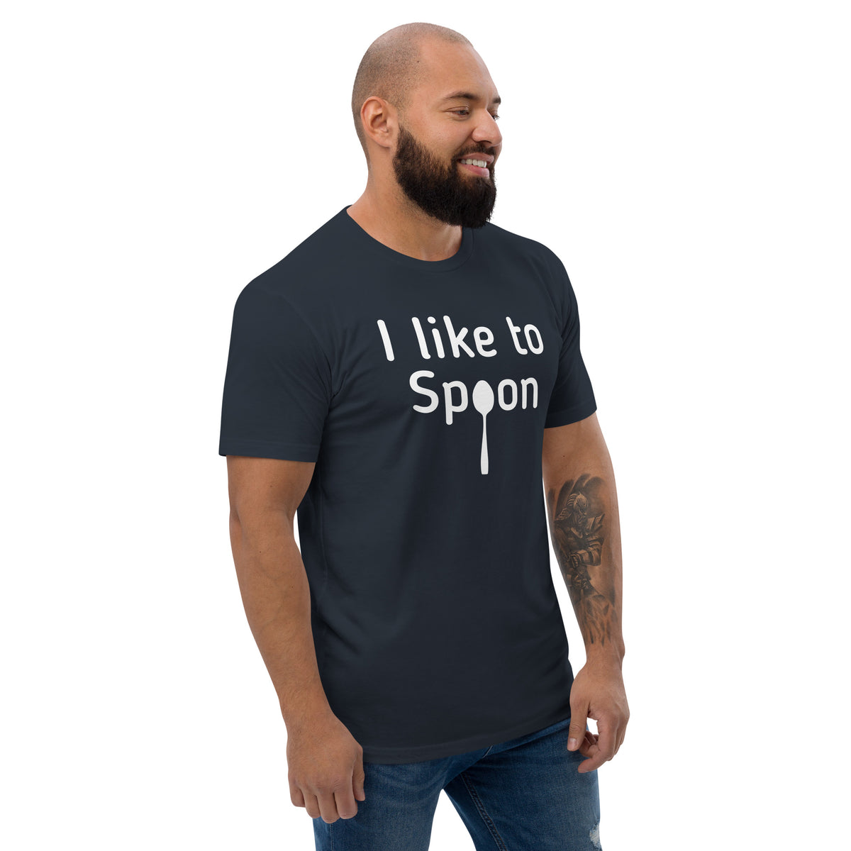 I Like To Spoon Short Sleeve T-shirt