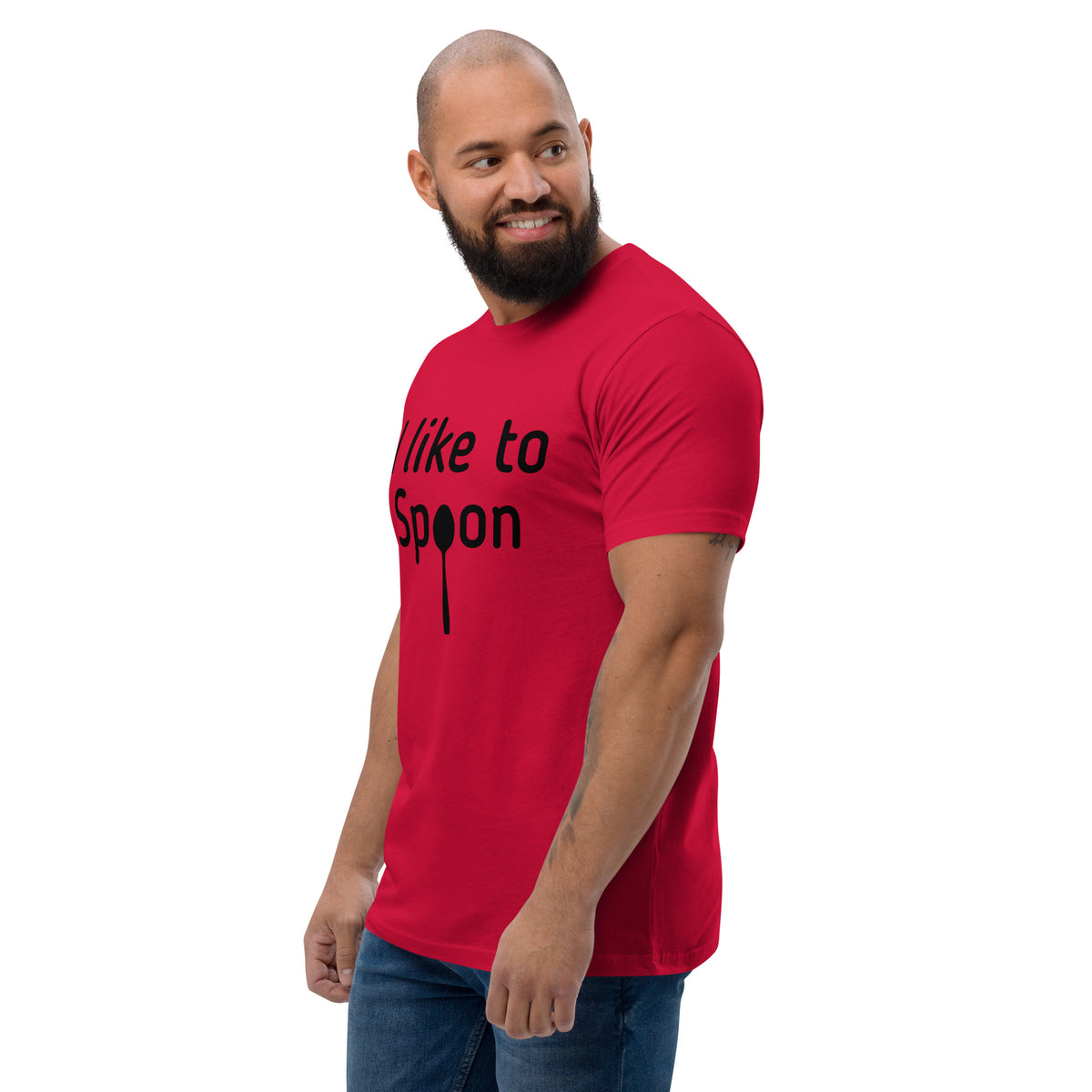 I Like To Spoon Short Sleeve T-shirt