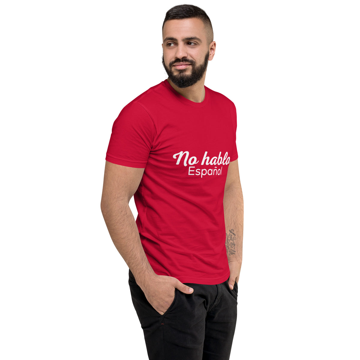 No Hablo Español Short Sleeve T-shirt