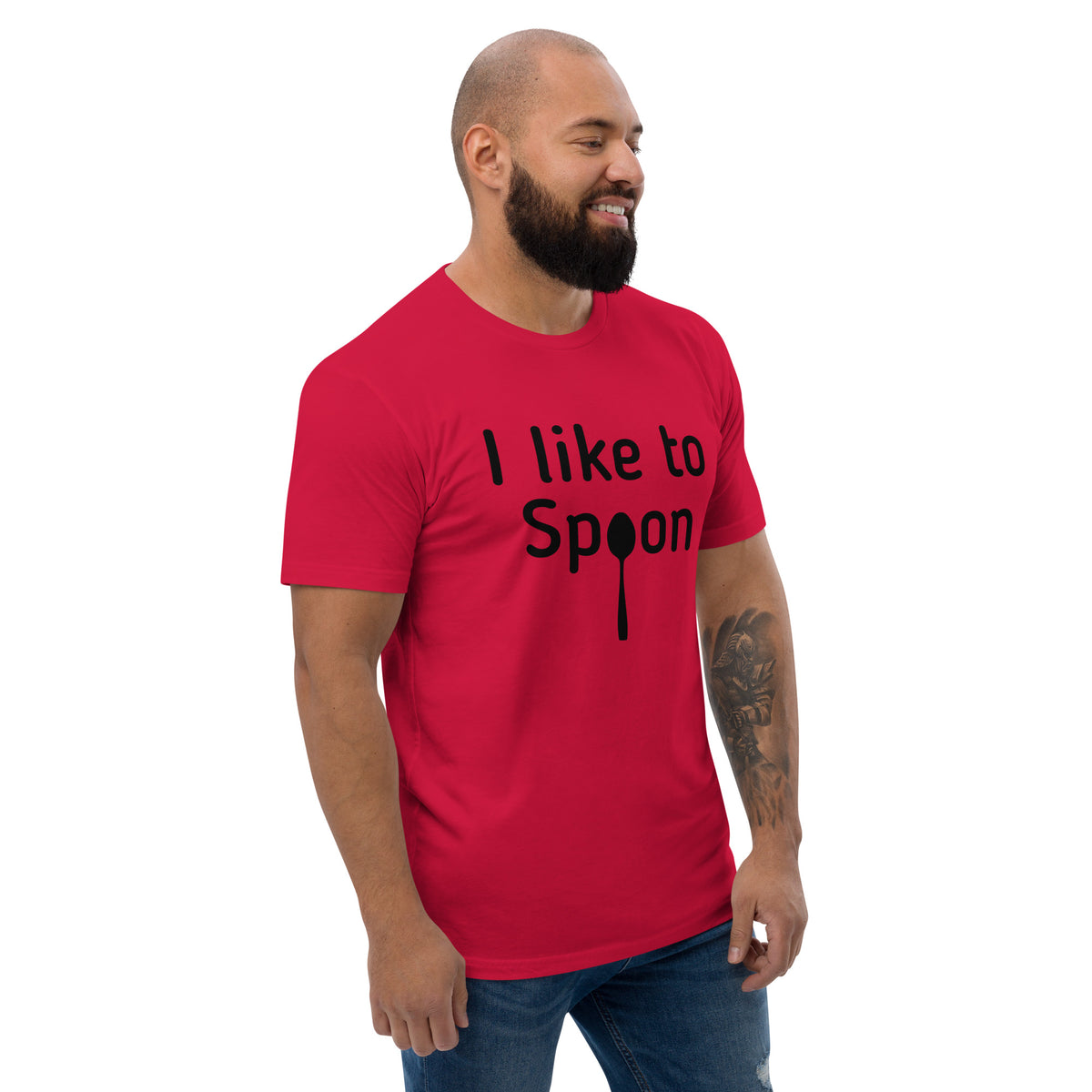 I Like To Spoon Short Sleeve T-shirt