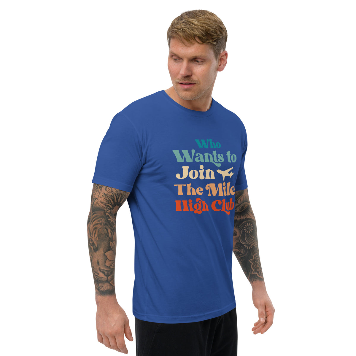 Who Wants to Join The Mile High Club? Short Sleeve T-shirt