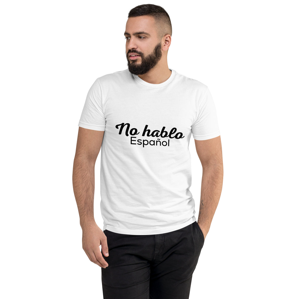 No Hablo Español Short Sleeve T-shirt