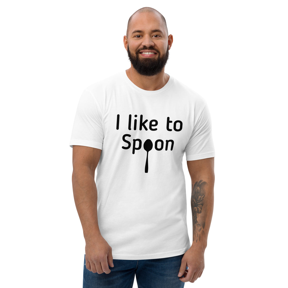 I Like To Spoon Short Sleeve T-shirt