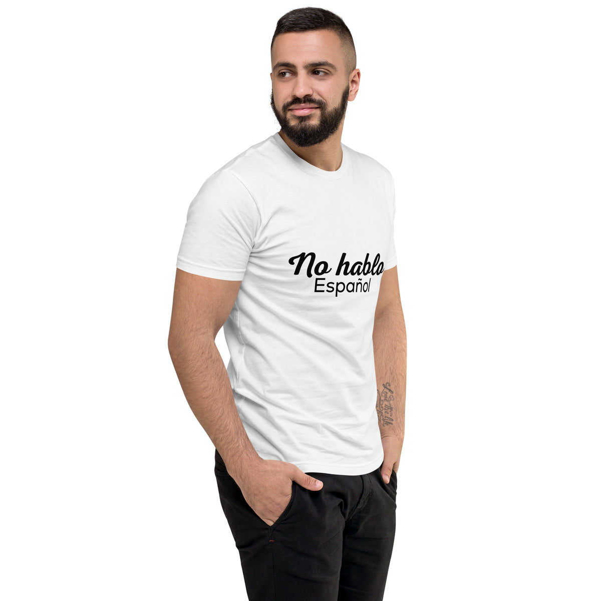No Hablo Español Short Sleeve T-shirt