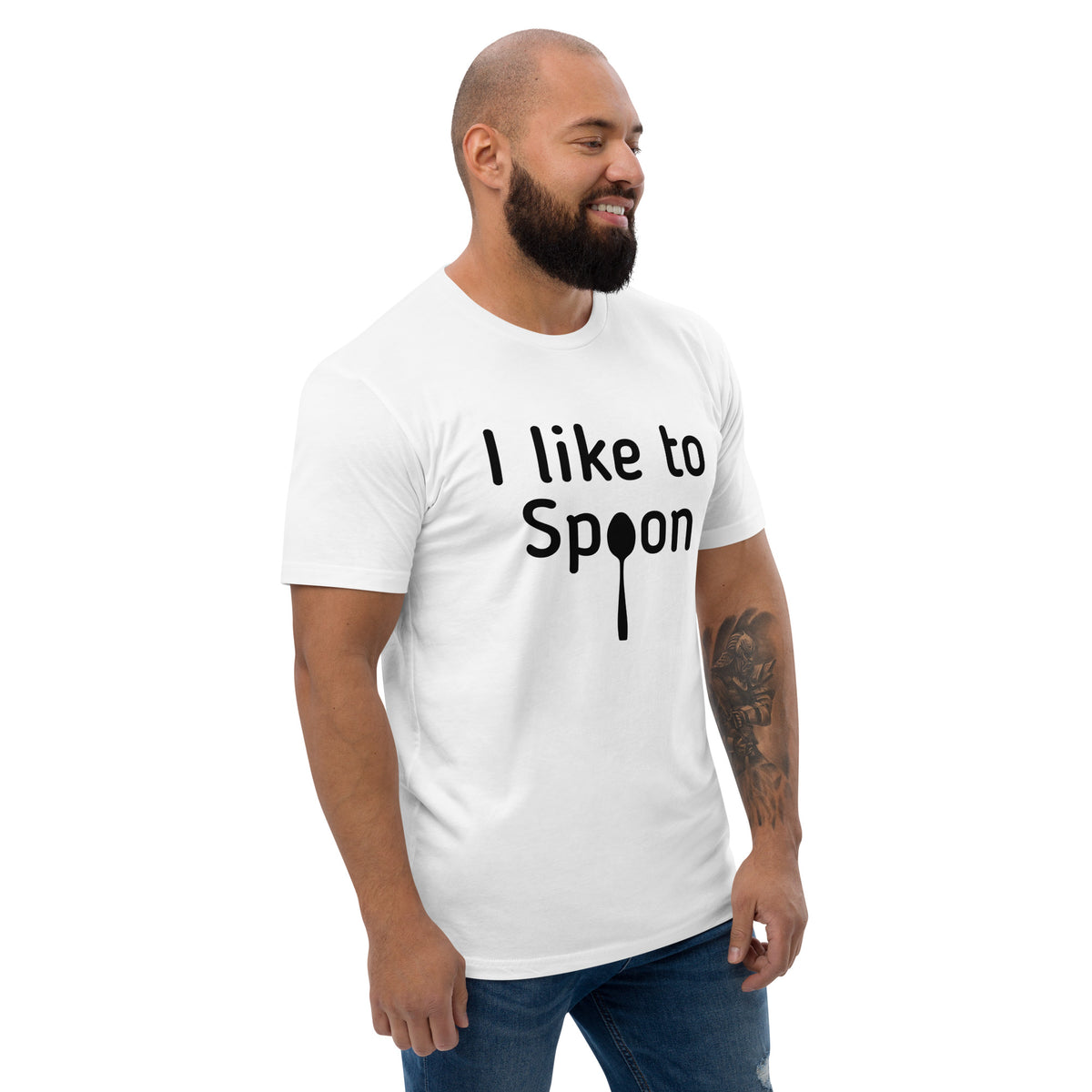 I Like To Spoon Short Sleeve T-shirt