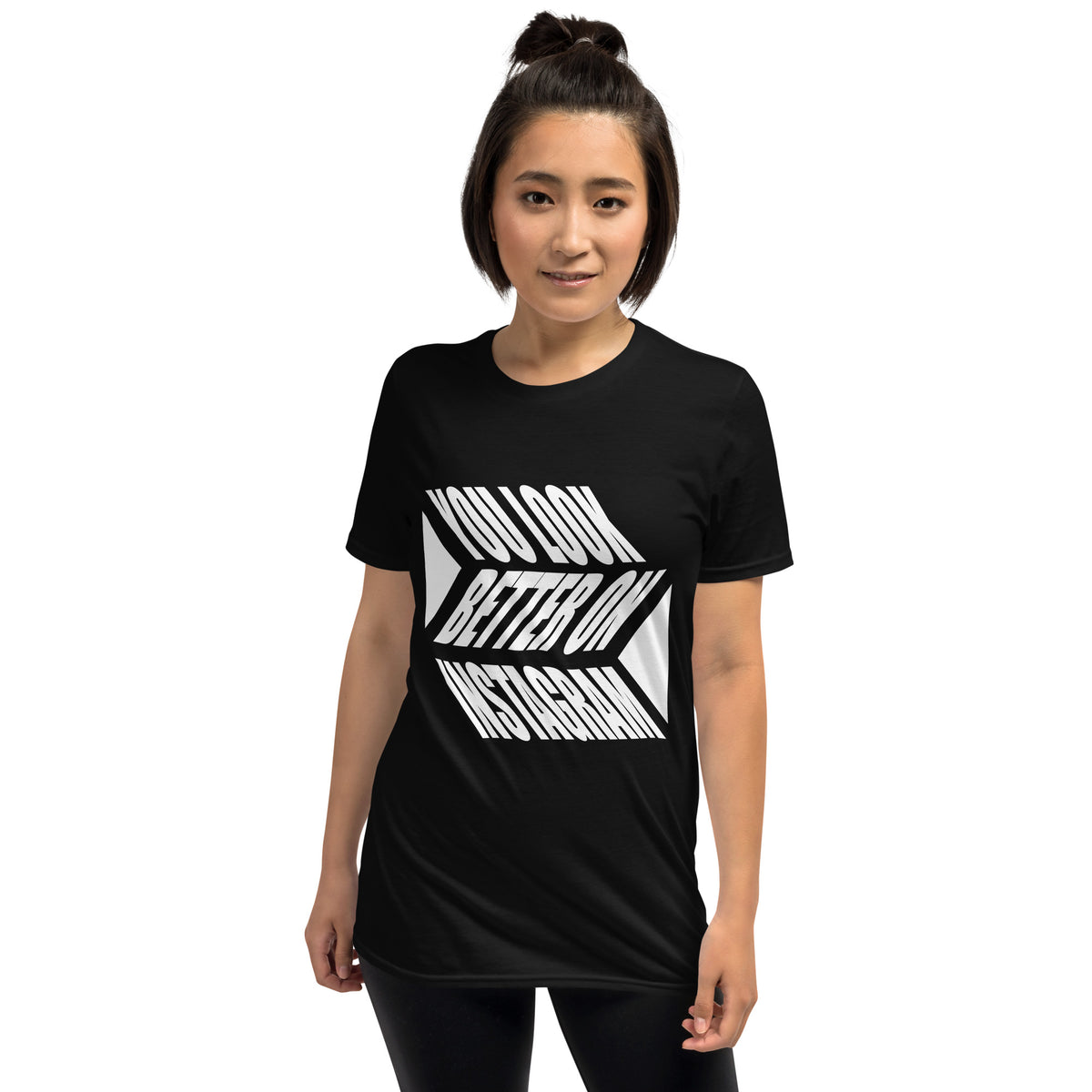 You Look Better on IG Soft Short-Sleeve Unisex T-Shirt