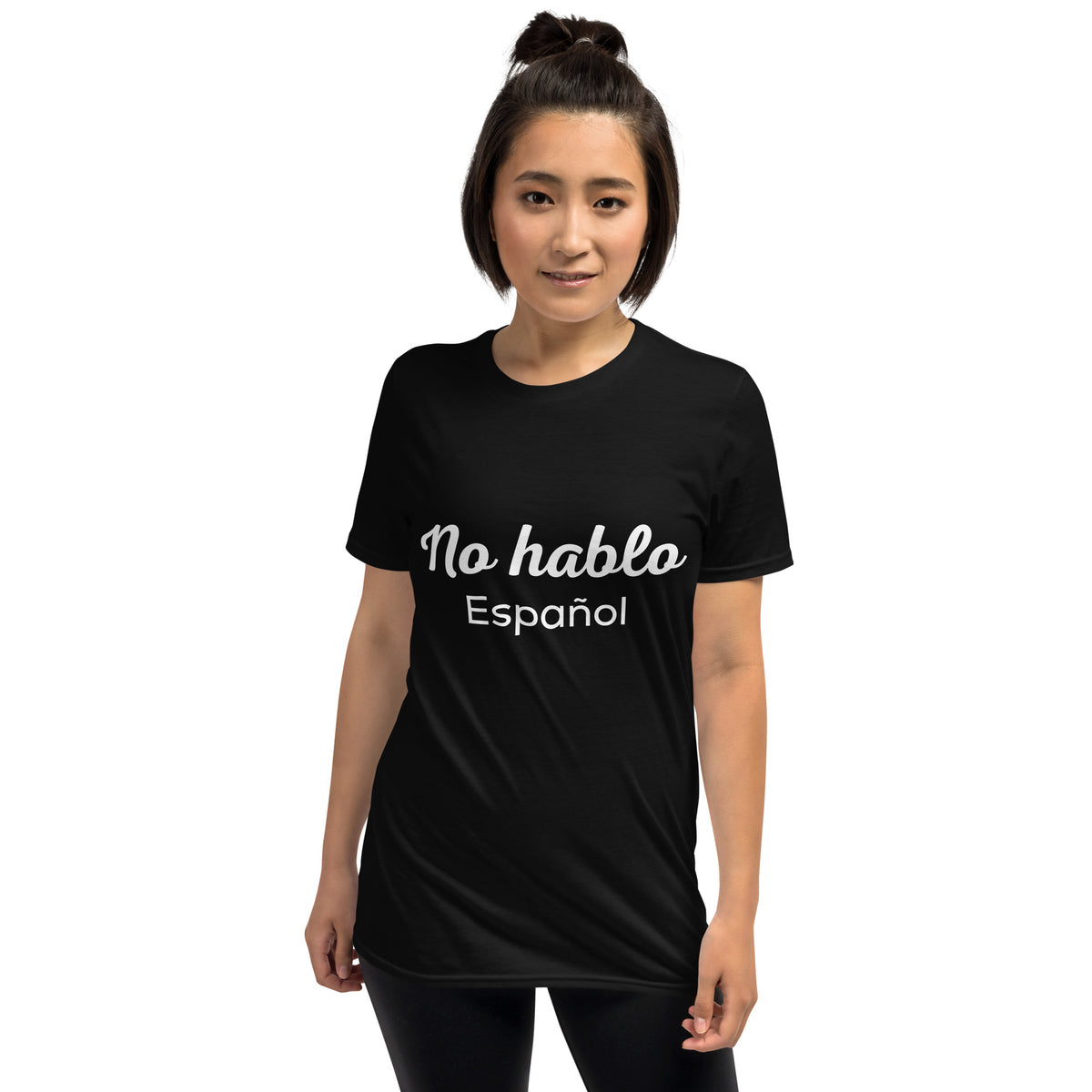 No Hablo Español Super Soft Short-Sleeve Unisex T-Shirt