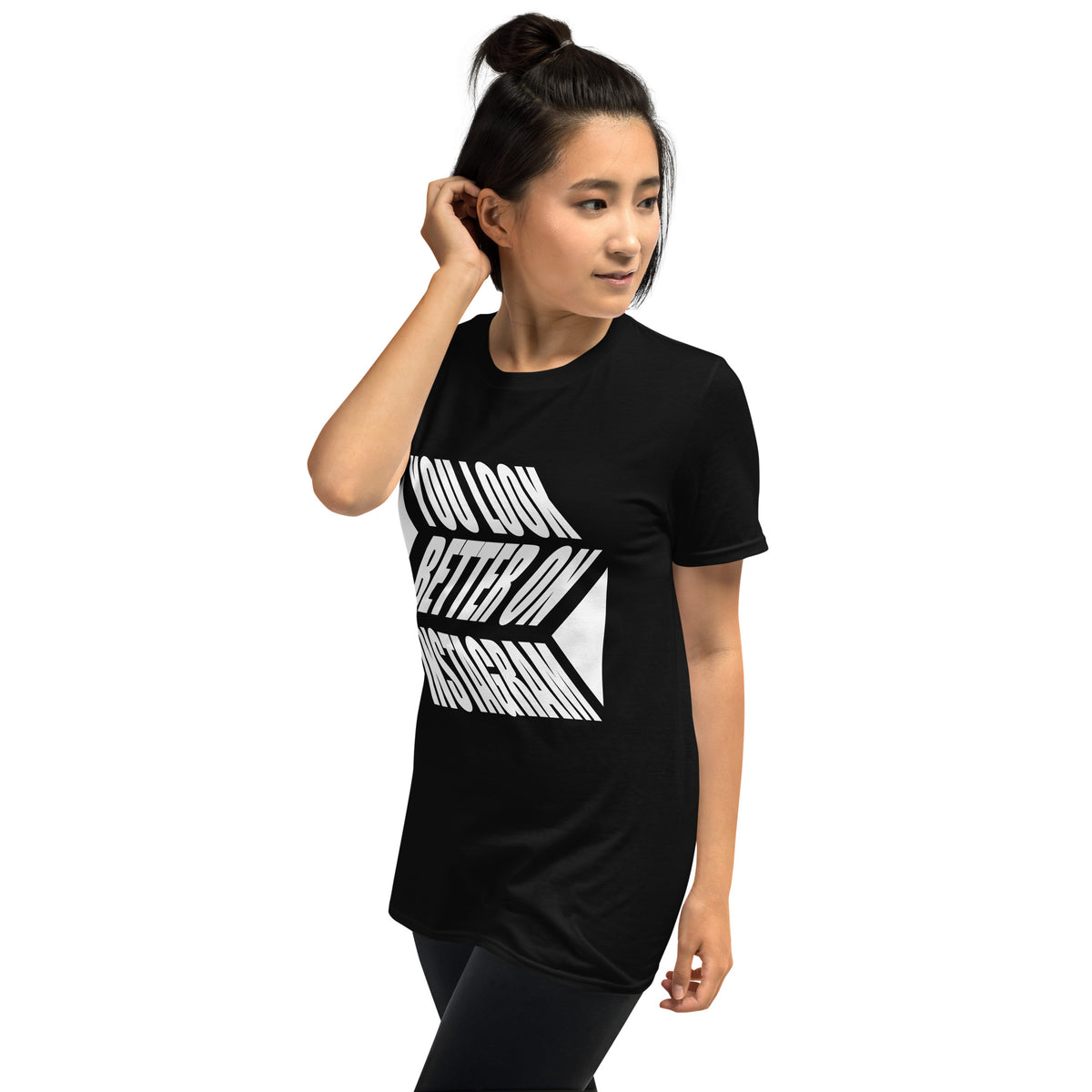 You Look Better on IG Soft Short-Sleeve Unisex T-Shirt
