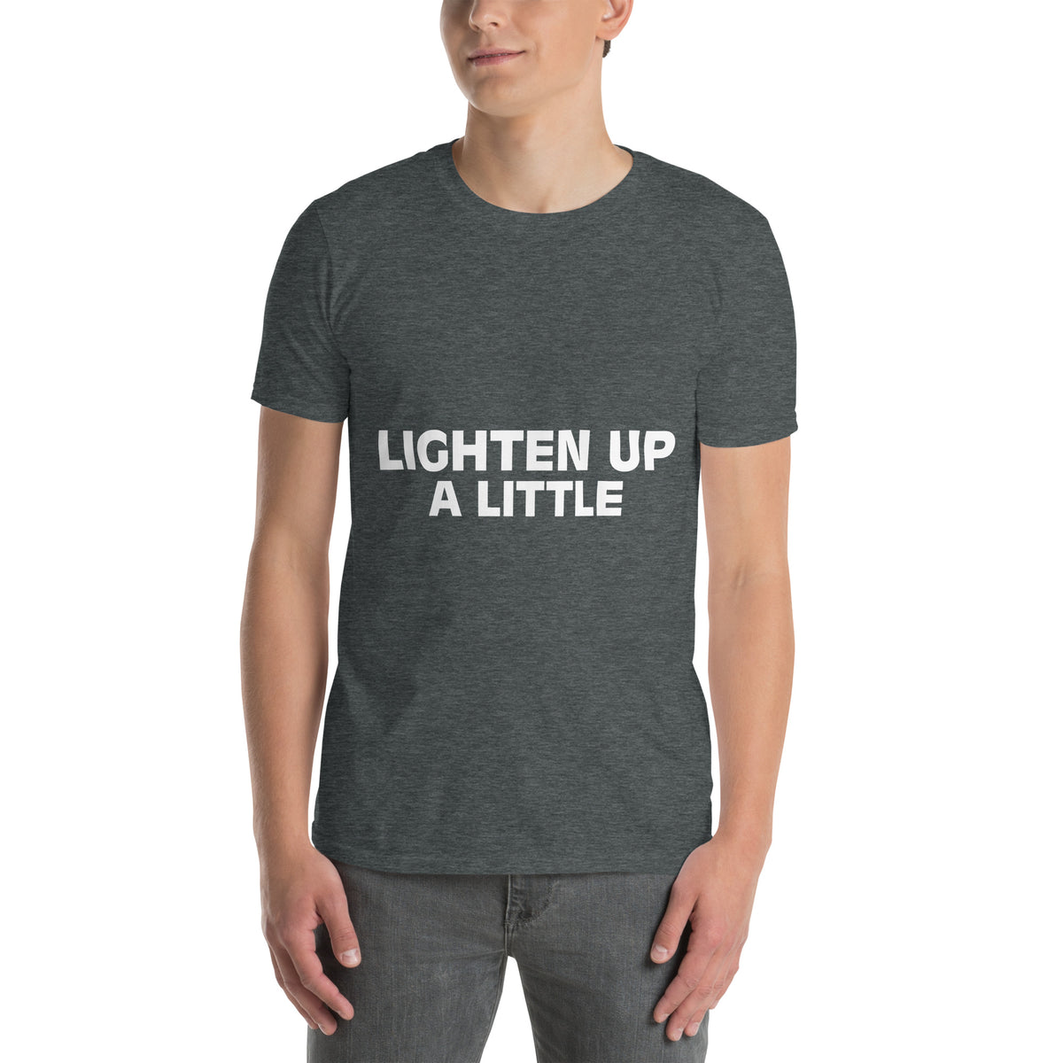 Lighten Up a Little Short-Sleeve Unisex T-Shirt