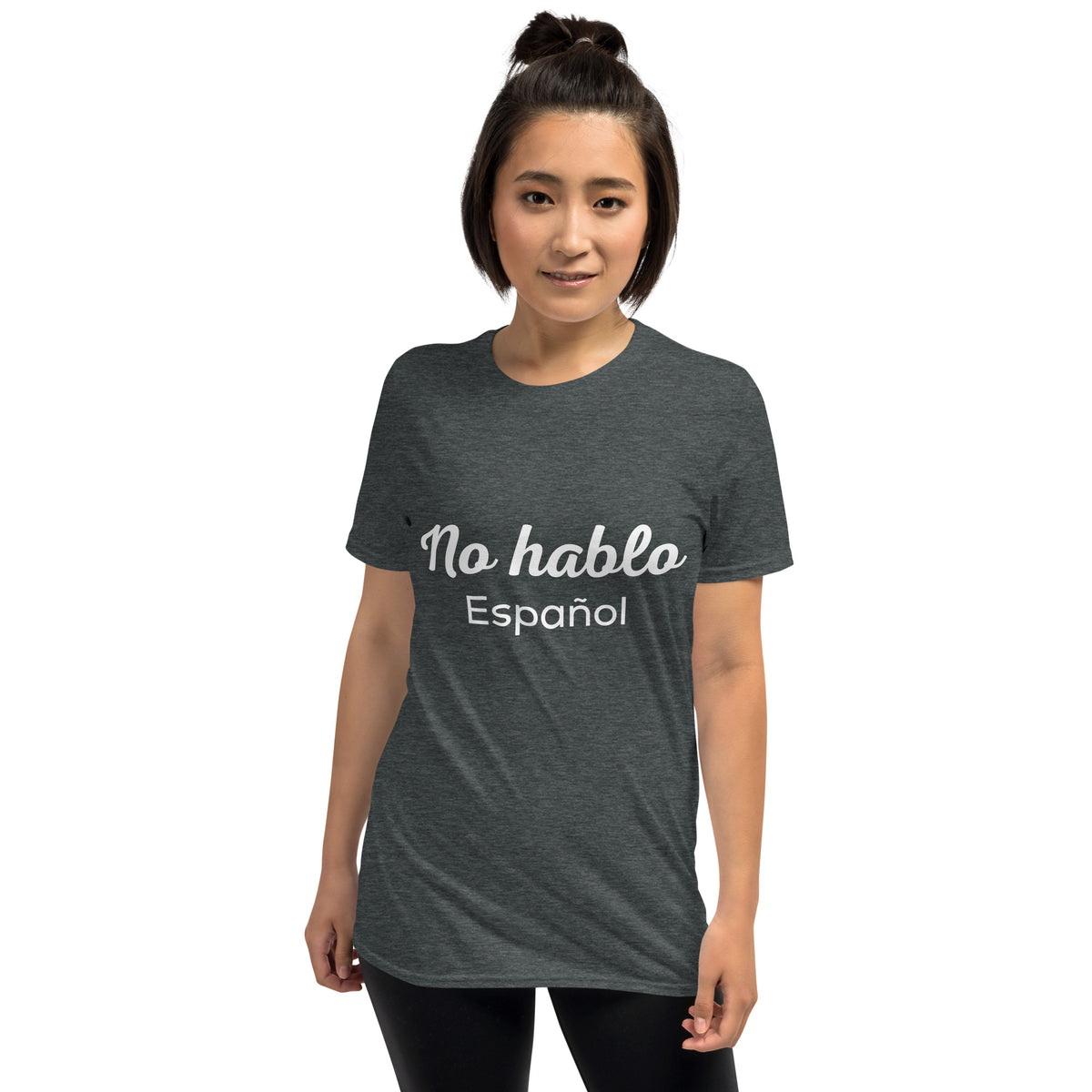No Hablo Español Super Soft Short-Sleeve Unisex T-Shirt