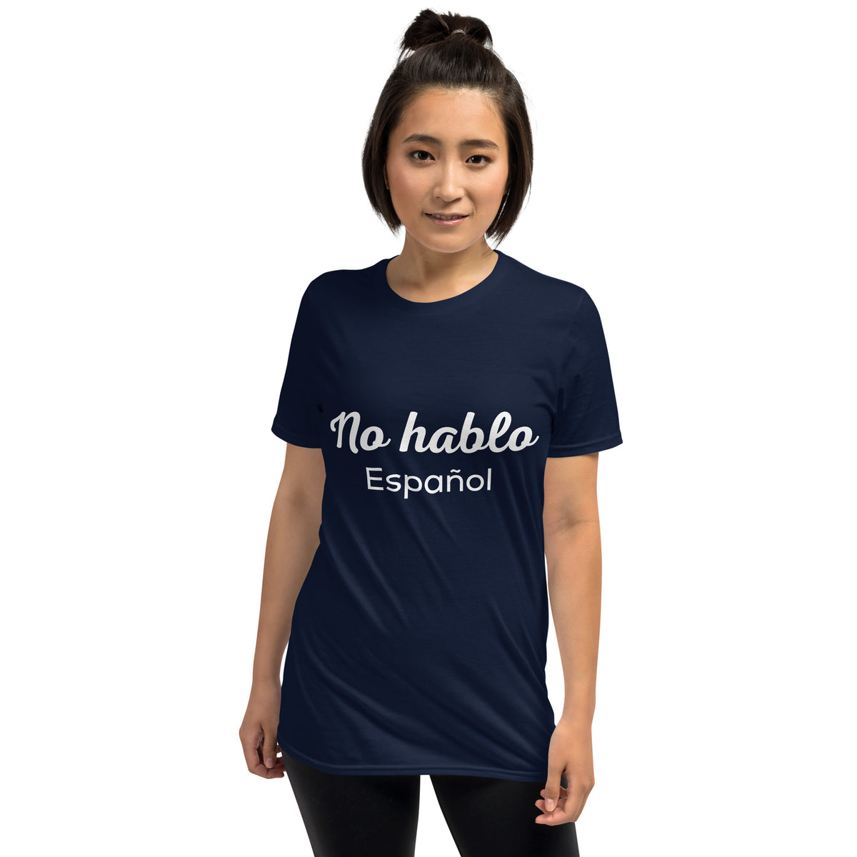 No Hablo Español Super Soft Short-Sleeve Unisex T-Shirt