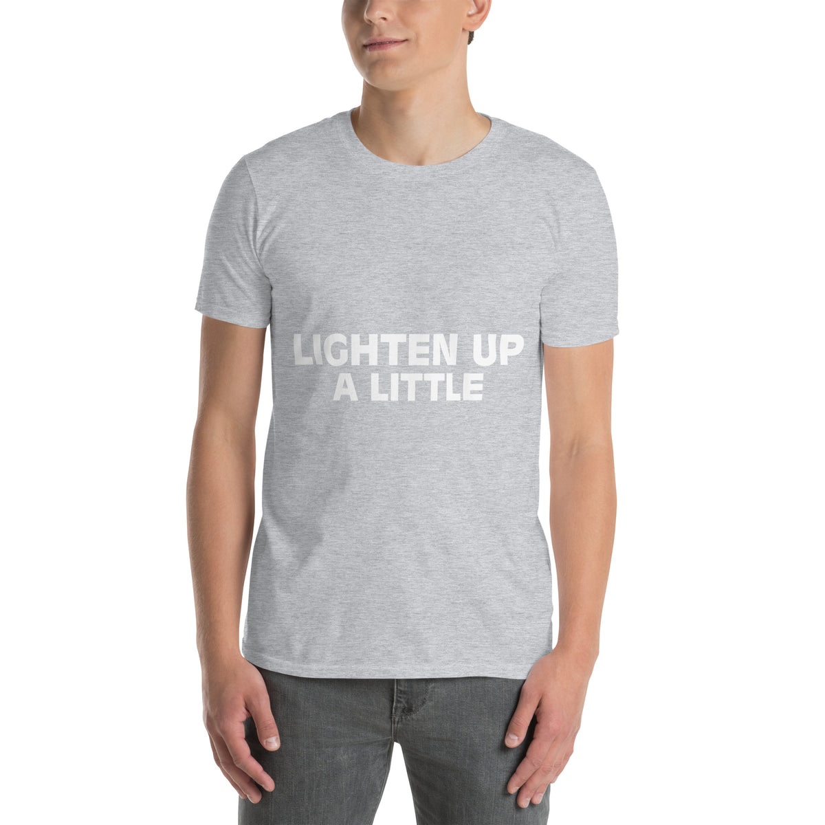 Lighten Up a Little Short-Sleeve Unisex T-Shirt