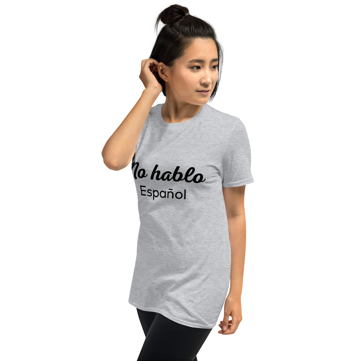 No Hablo Español Super Soft Short-Sleeve Unisex T-Shirt