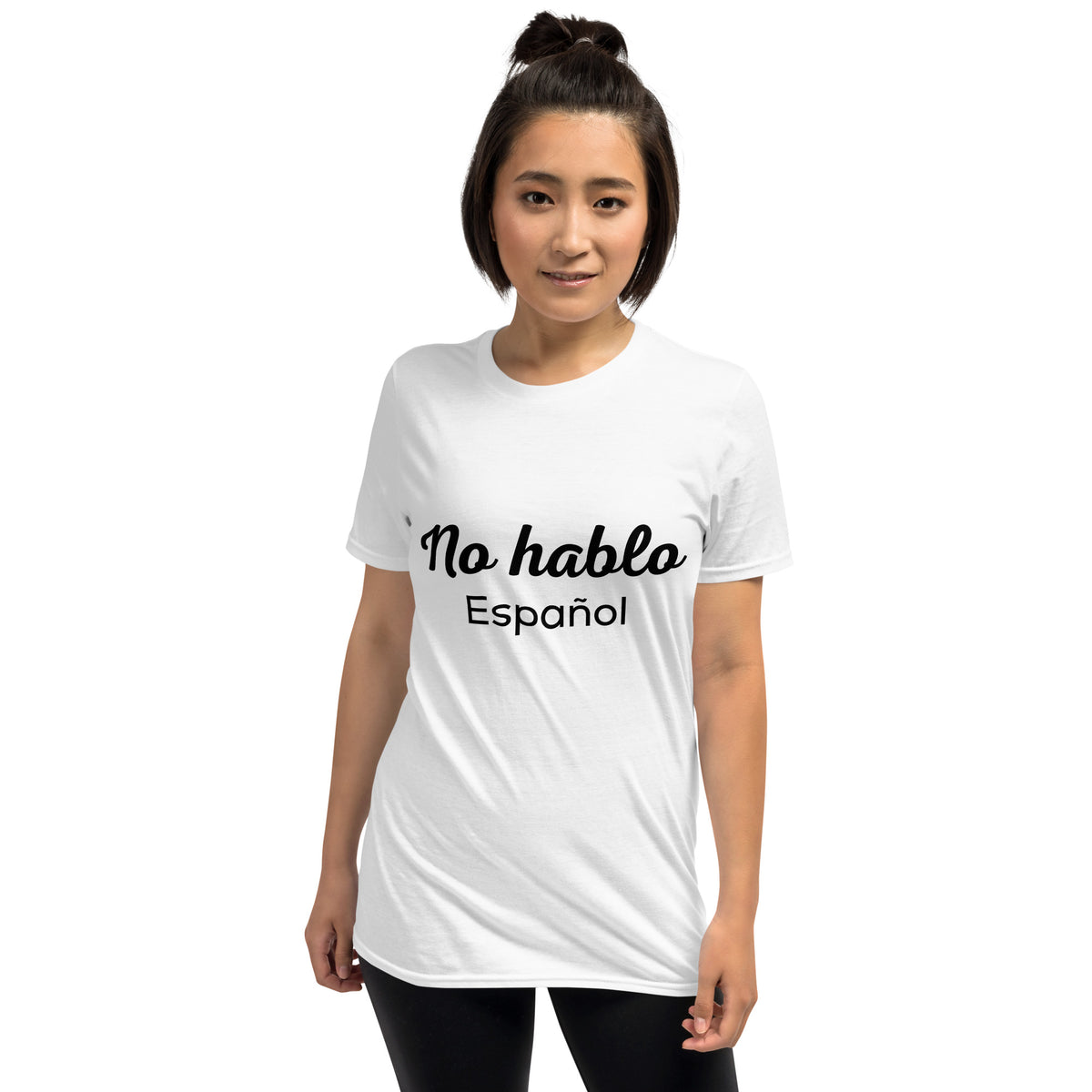 No Hablo Español Super Soft Short-Sleeve Unisex T-Shirt