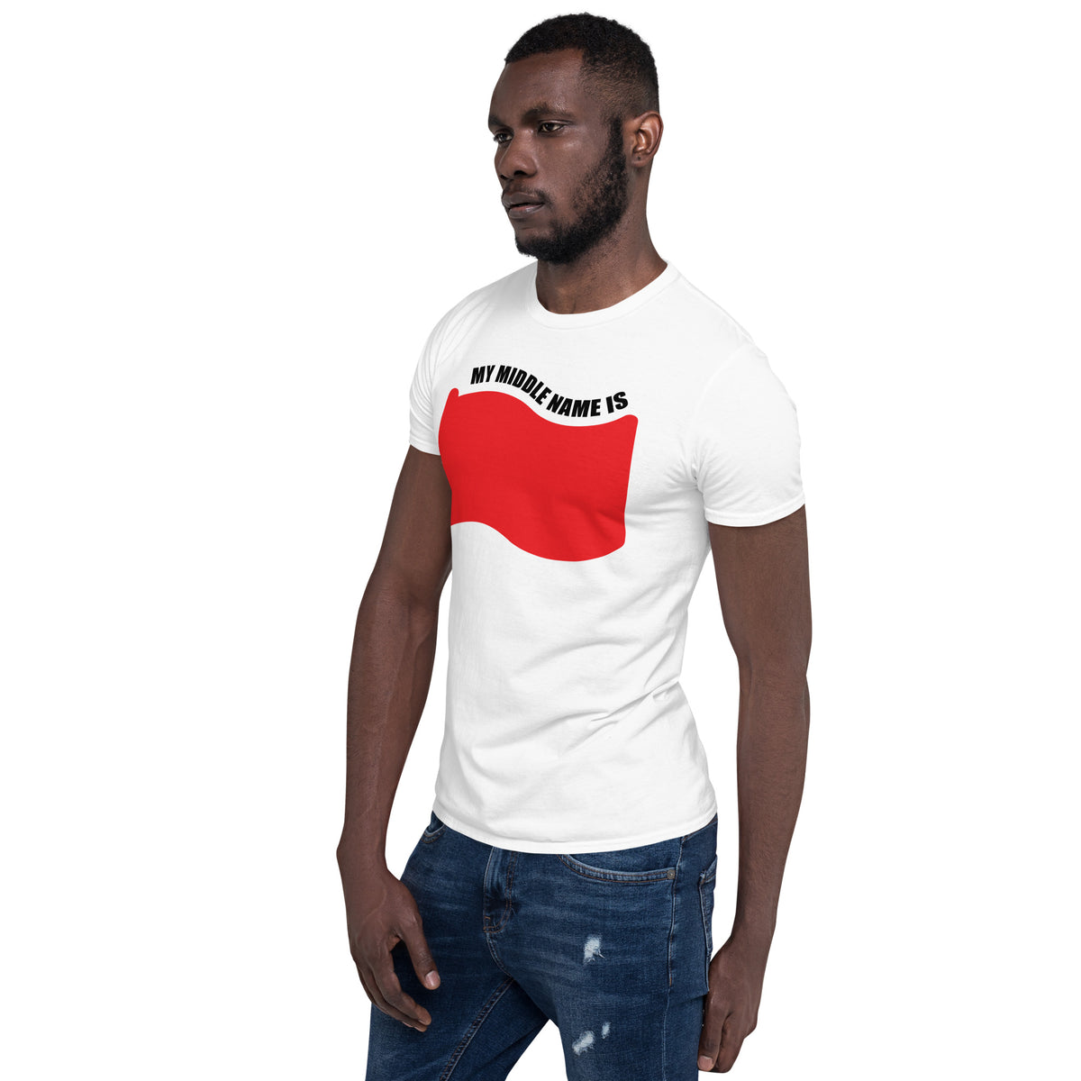 Red Flag Short-Sleeve Unisex T-Shirt