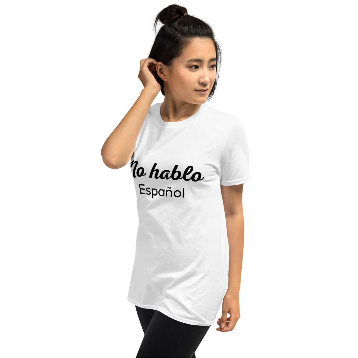 No Hablo Español Super Soft Short-Sleeve Unisex T-Shirt