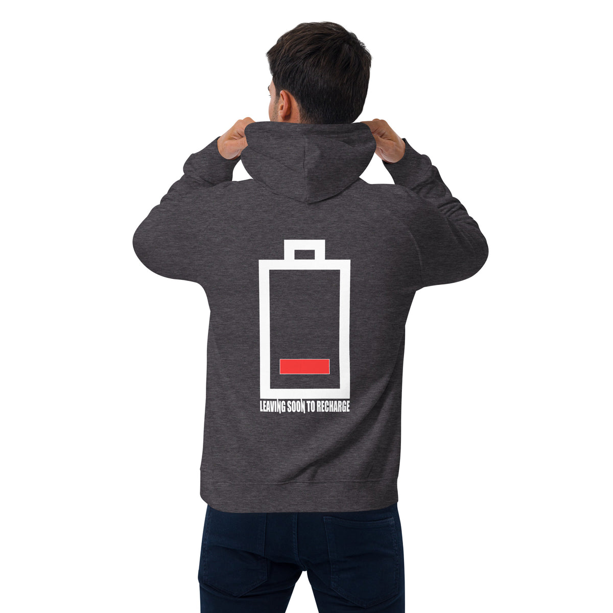 Introvert Unisex eco raglan hoodie