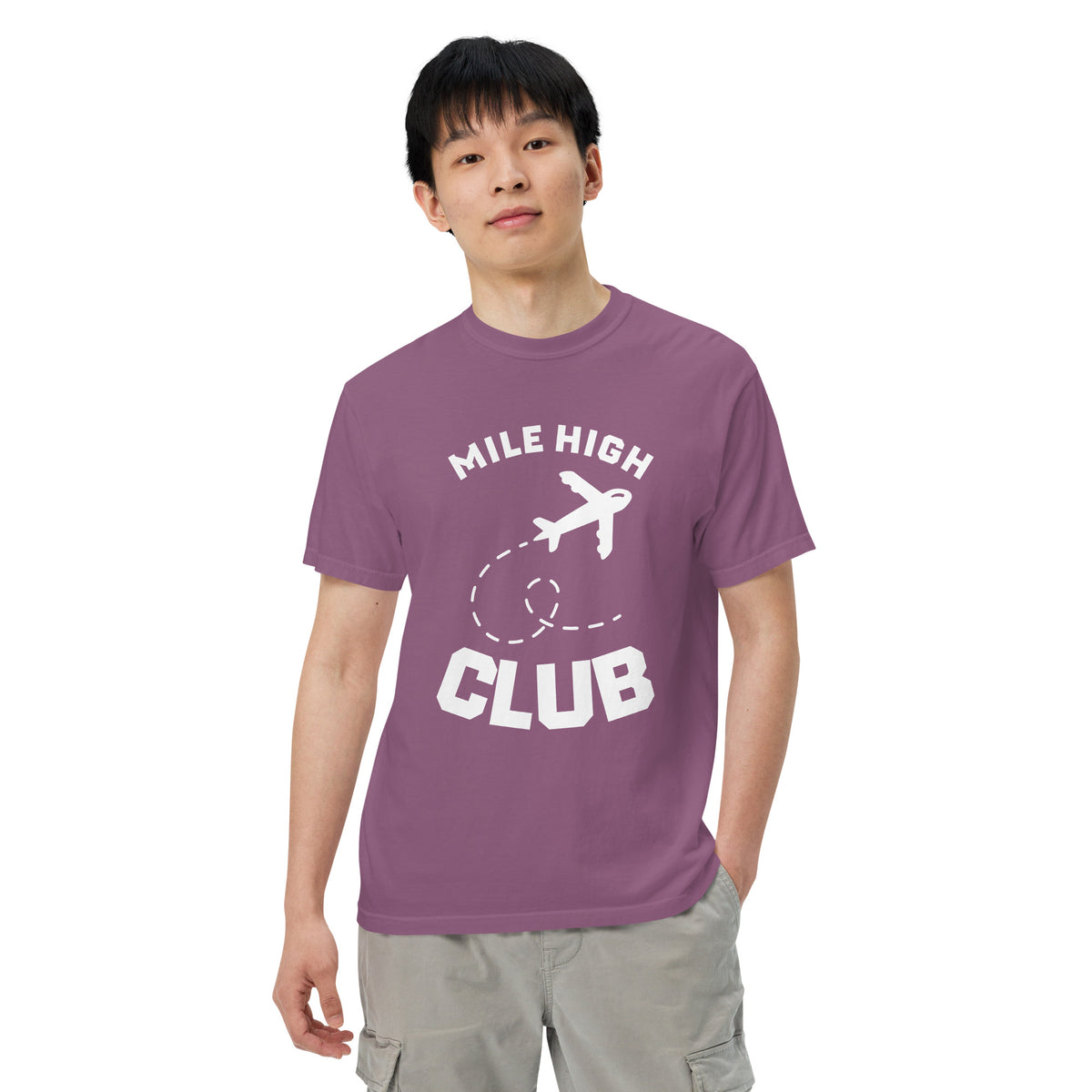 MHC Unisex garment-dyed heavyweight t-shirt