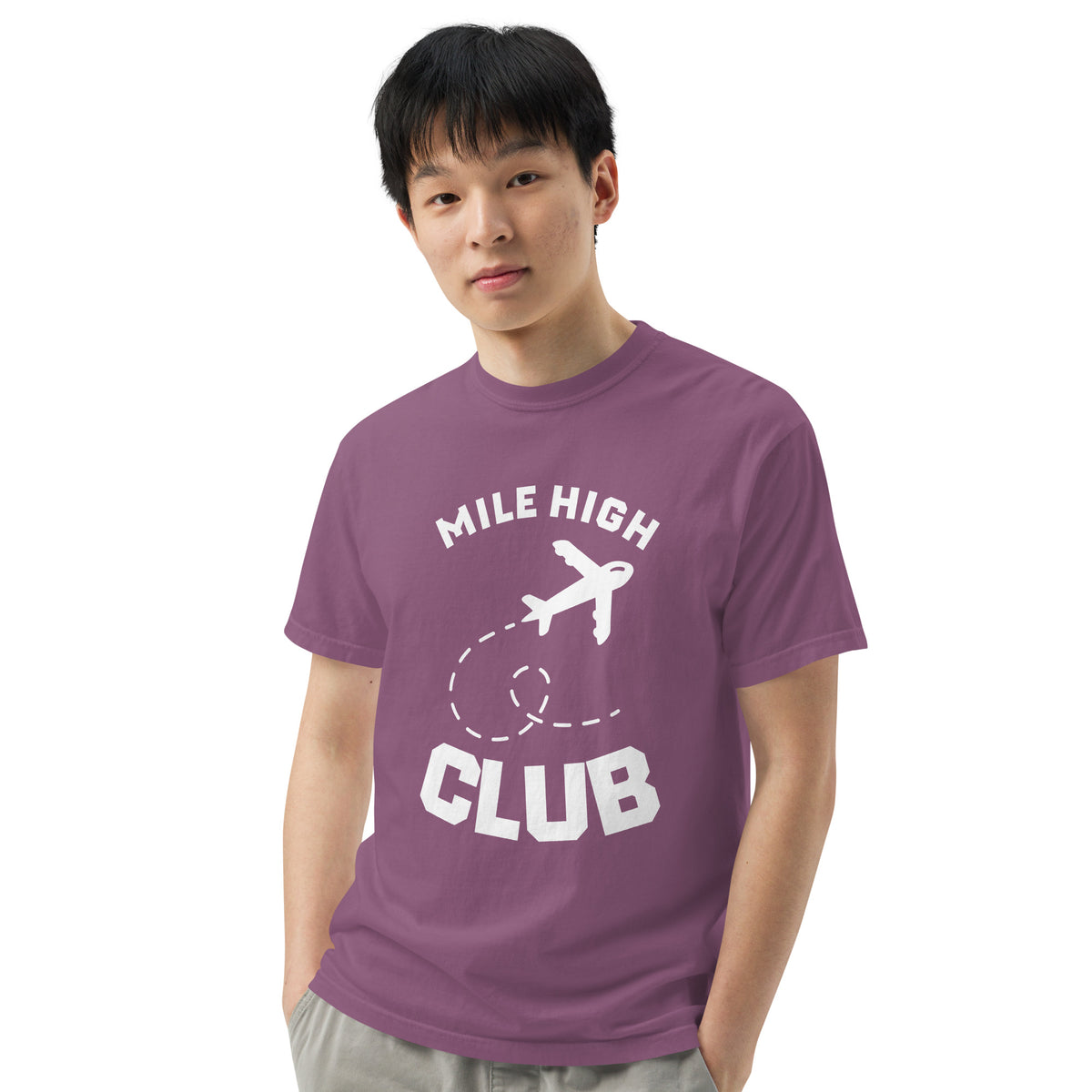 MHC Unisex garment-dyed heavyweight t-shirt