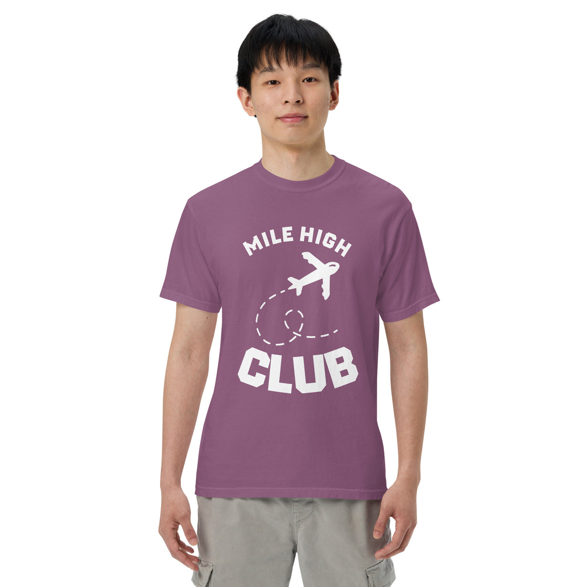 MHC Unisex garment-dyed heavyweight t-shirt