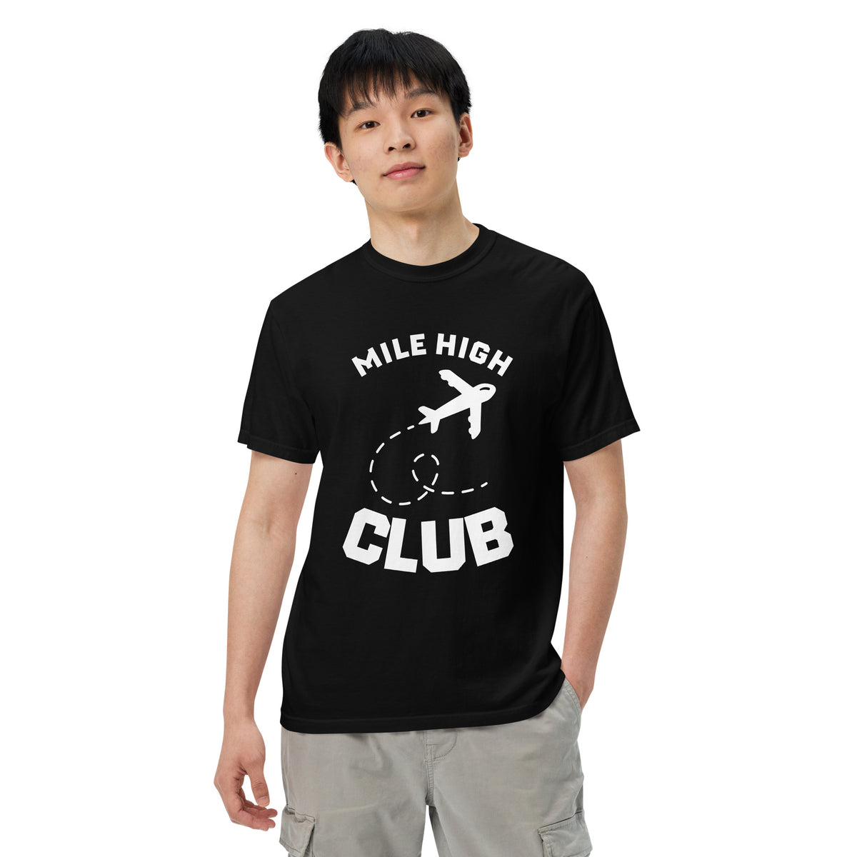 MHC Unisex garment-dyed heavyweight t-shirt