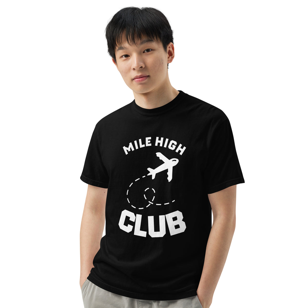 MHC Unisex garment-dyed heavyweight t-shirt