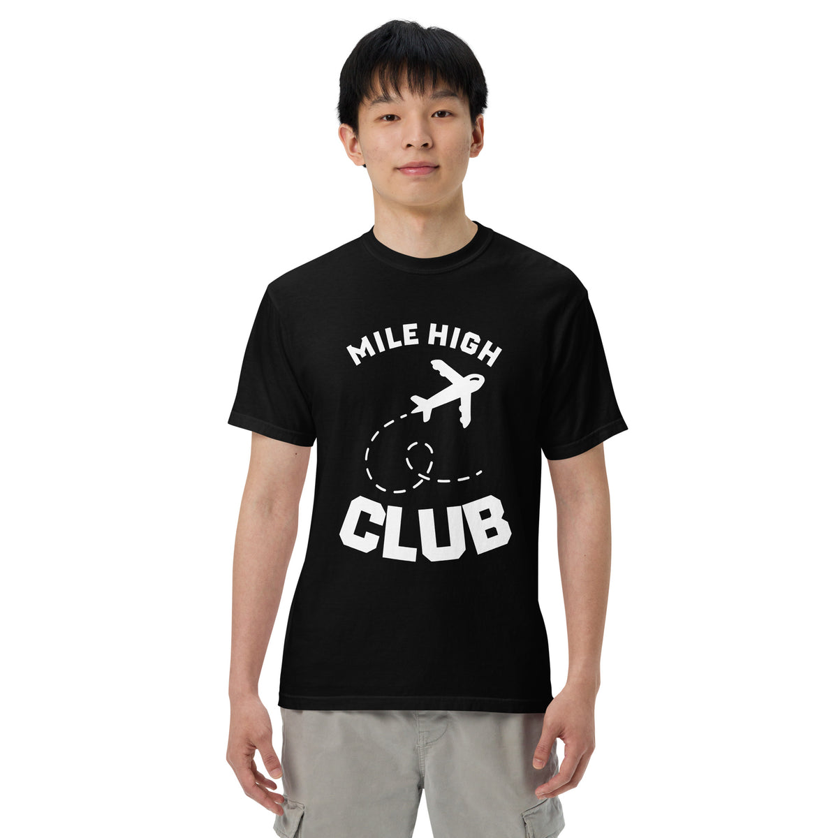MHC Unisex garment-dyed heavyweight t-shirt