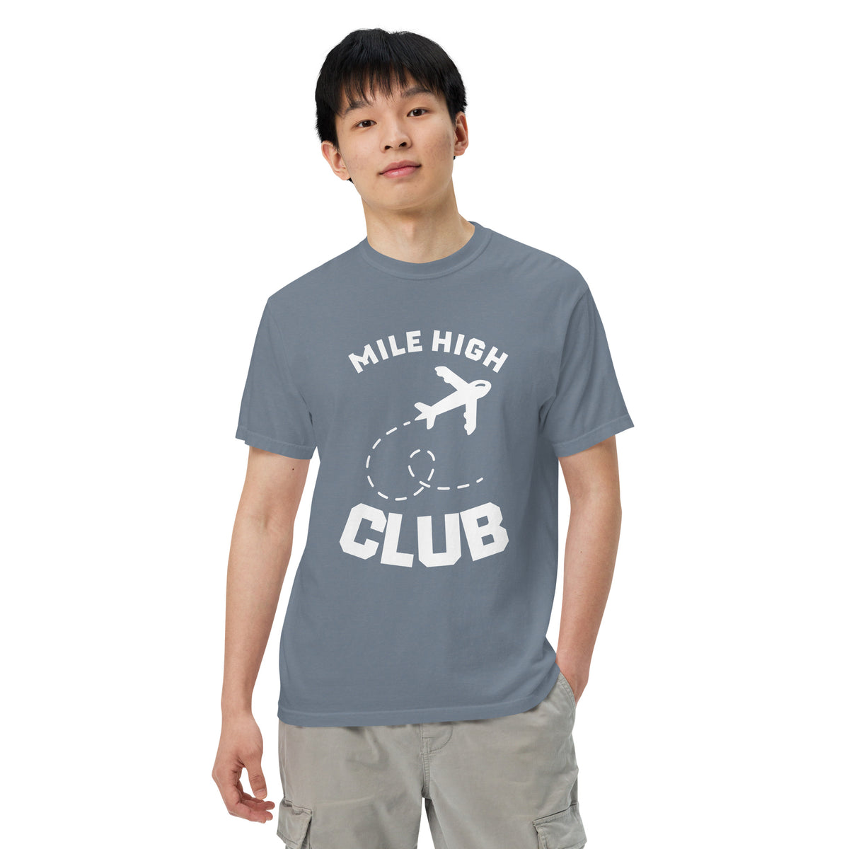 MHC Unisex garment-dyed heavyweight t-shirt