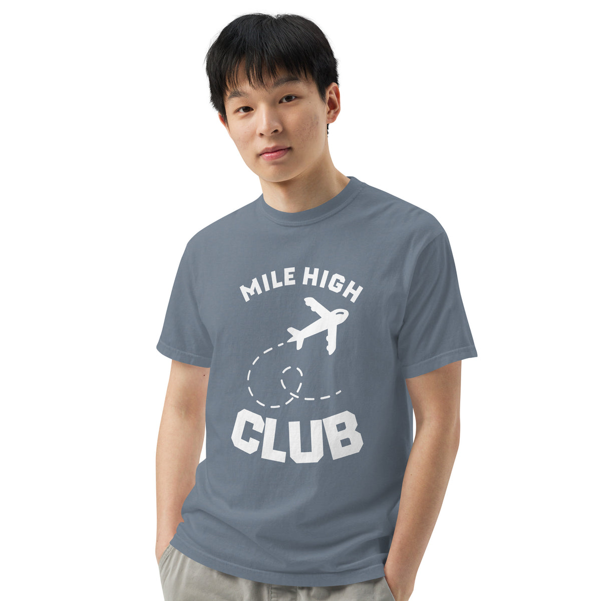 MHC Unisex garment-dyed heavyweight t-shirt