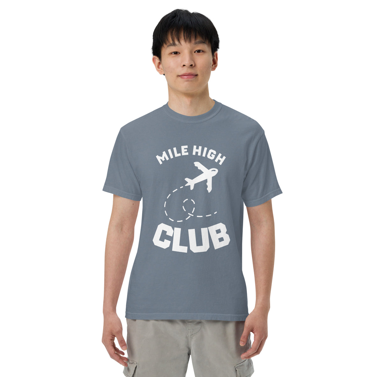 MHC Unisex garment-dyed heavyweight t-shirt
