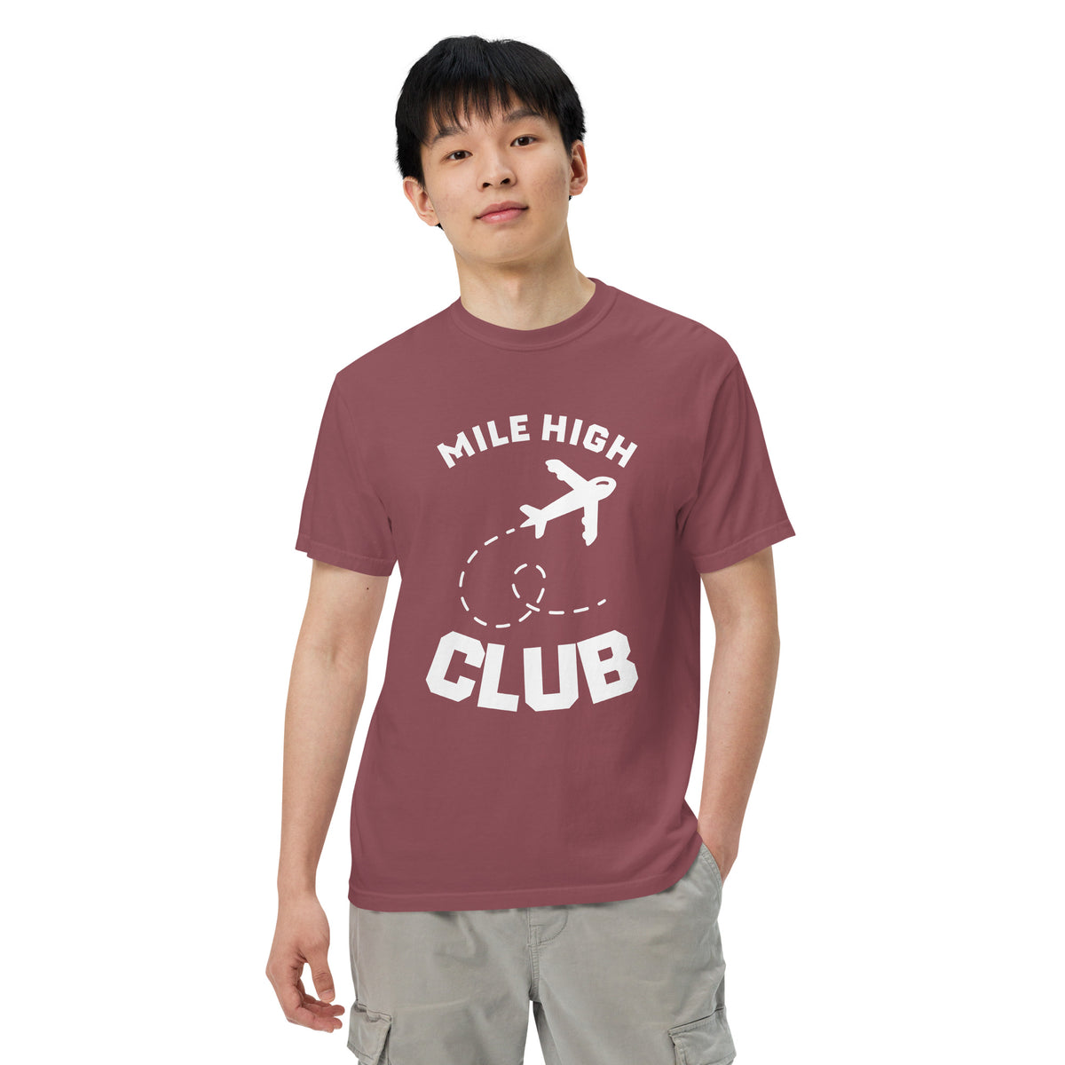 MHC Unisex garment-dyed heavyweight t-shirt