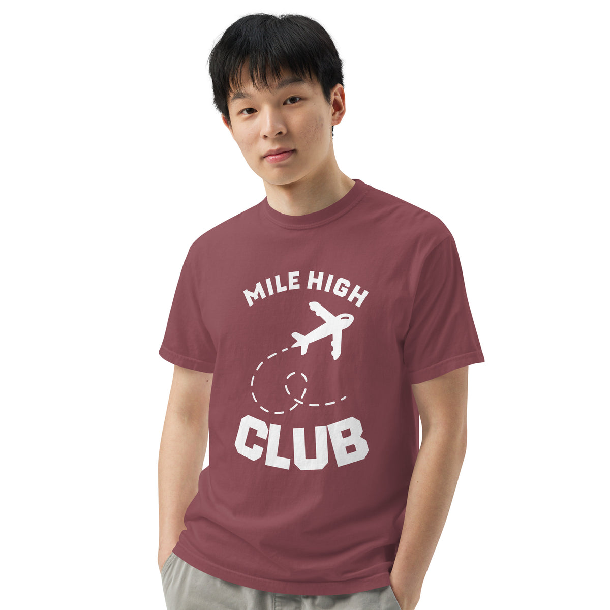 MHC Unisex garment-dyed heavyweight t-shirt