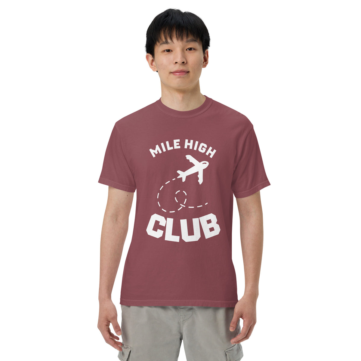 MHC Unisex garment-dyed heavyweight t-shirt